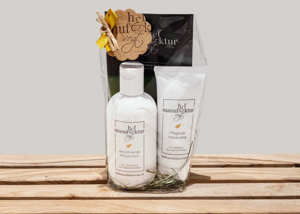 Geschenkset Verwöhnende Körpermilch & Pflegende Handcreme