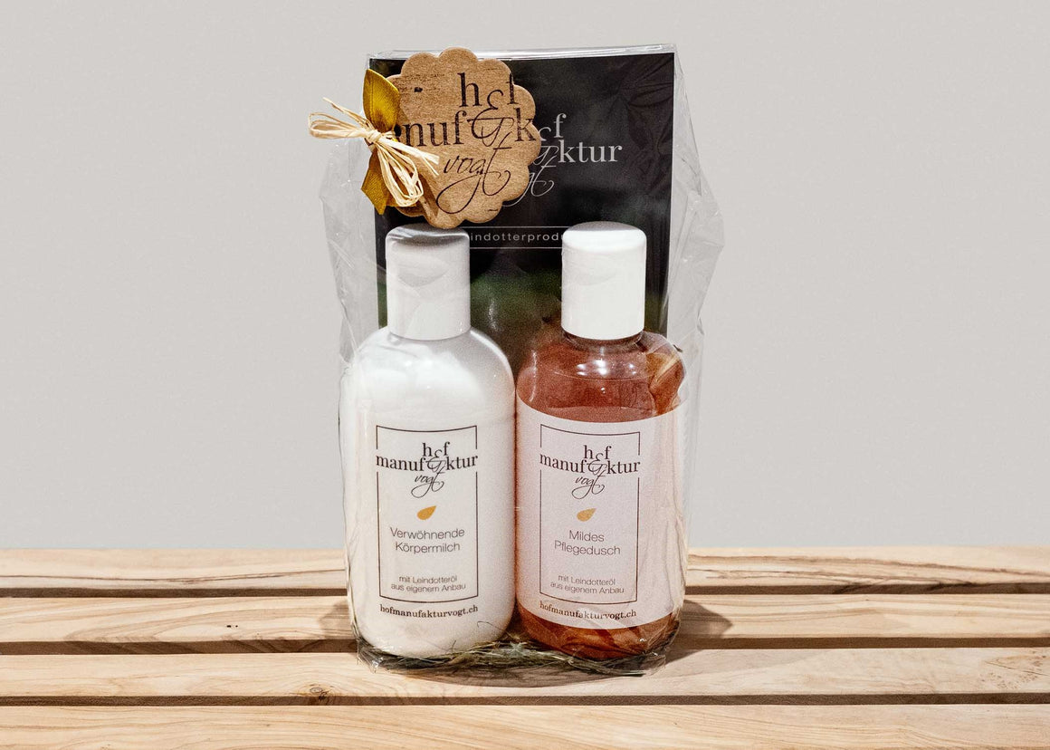 Geschenkset Mildes Pflegedusch & Verwöhnende Körpermilch